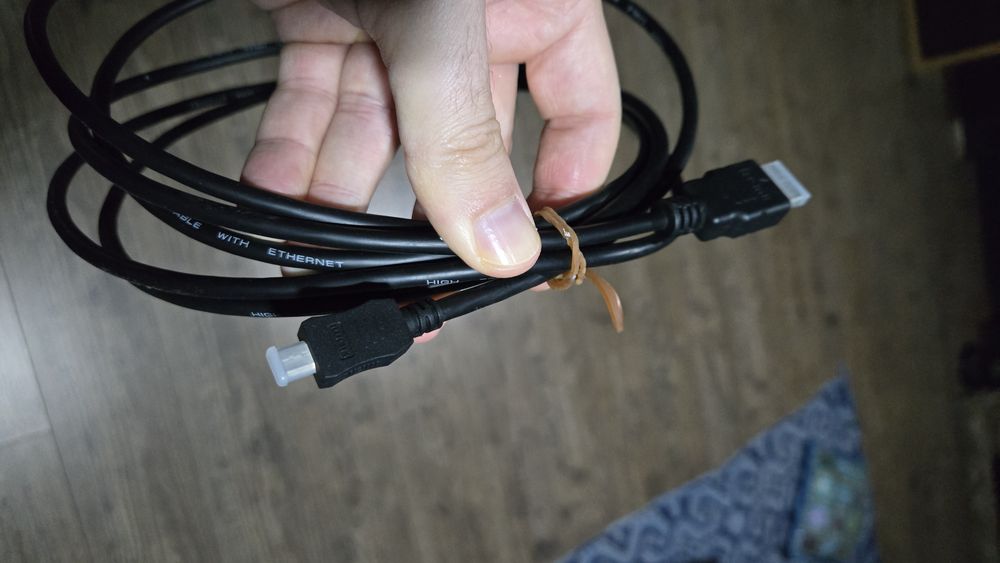 Cabos displayport e Hdmi e micro Hdmi 4k e 8k