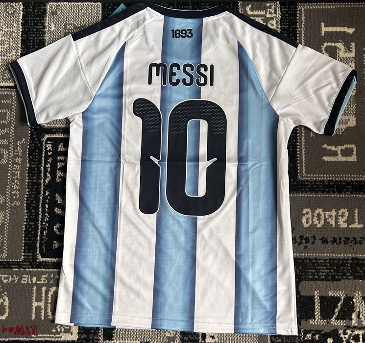 Argentyna 2026 Mundial Home Lionel Messi #10 adidas S Stan Bardzo Dobry