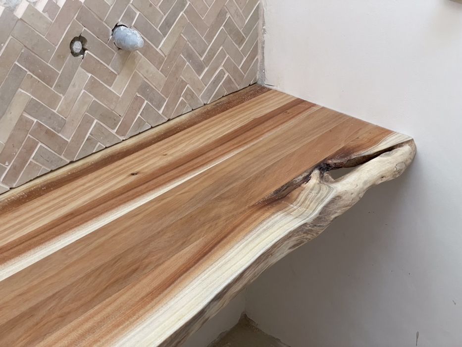 Painel de madeira maciça