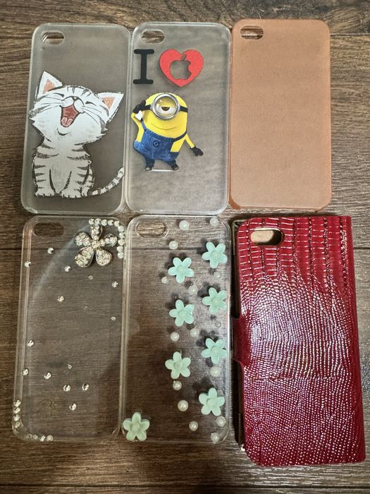 Набор чехлов на iPhone (11, 12, 13, 14, 6, 7, 8, 5, 14 Pro Max) и набор чехлов на Android