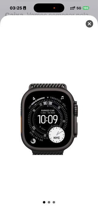 Apple watch ultra 3 Black 49mm titanium