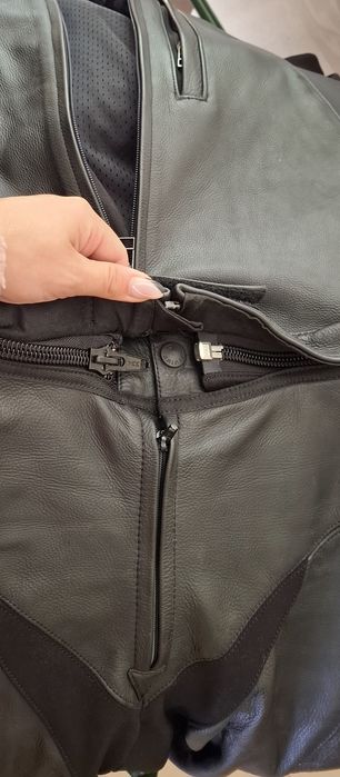 Fato dainese couro homem