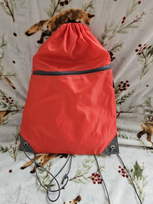 Worek plecak na buty strój na wf z kieszonką