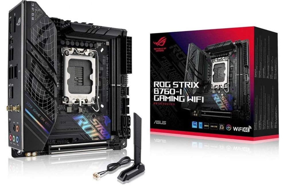 Płyta główna Mini ITX ASUS ROG STRIX B760-I GAMING WIFI box gw  535819