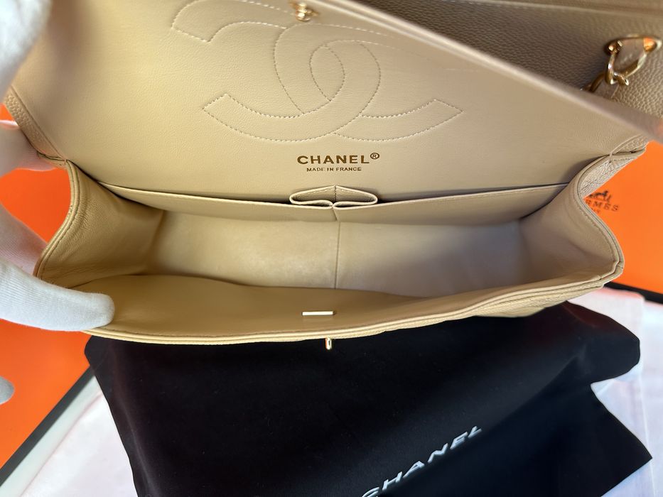 Chanel Flap Bag Jumbo Caviar