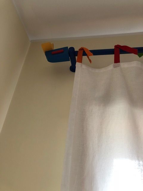 Cortinas de criança "IKEA" e varão "AVIÕES"