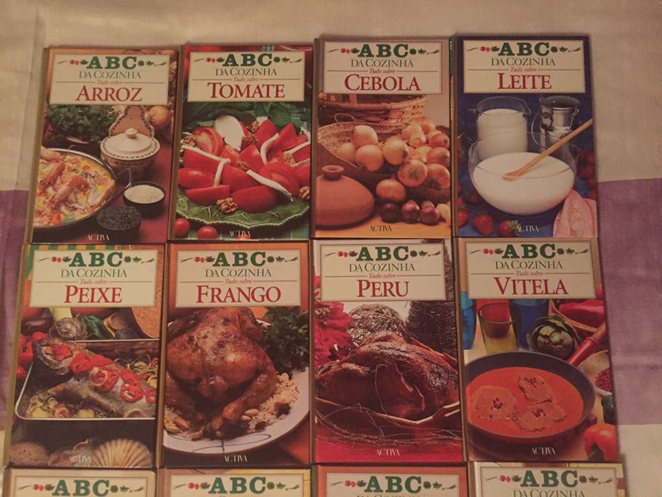 Livros do ABC da cozinha
