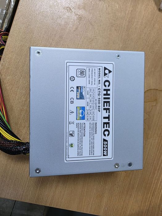 Нові блоки живлення CHIEFTEC 500W, ctg-500-80p