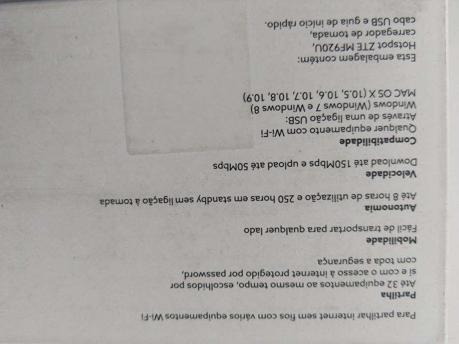 Brand-new ZTE Router Model MF920U USA64750628572801123