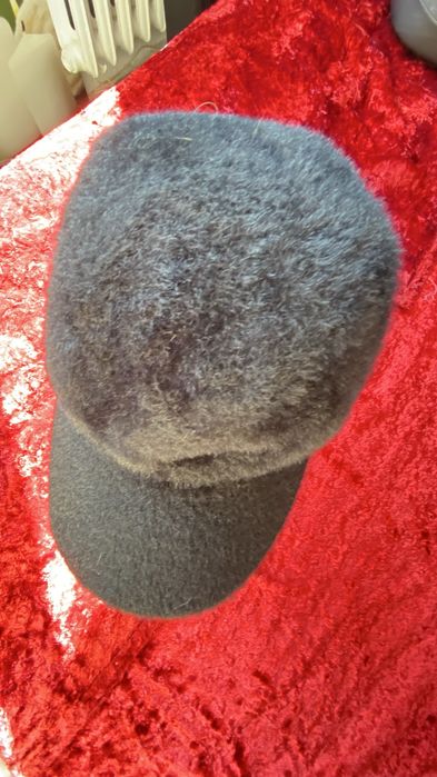 Czapka zimowa czarna ciepła