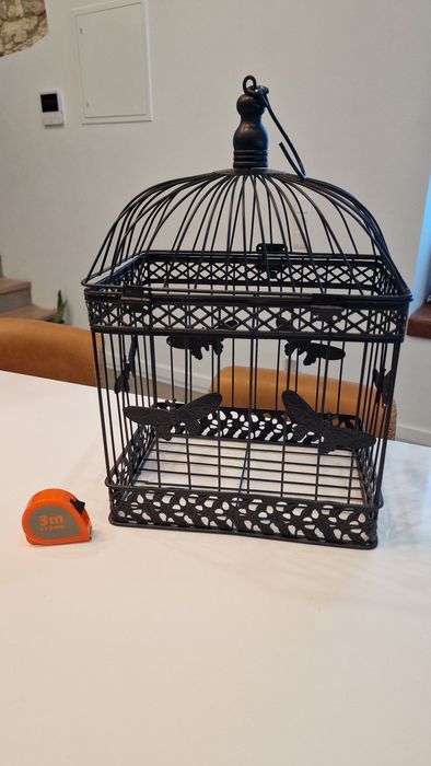 Gaiola decorativa peça grande