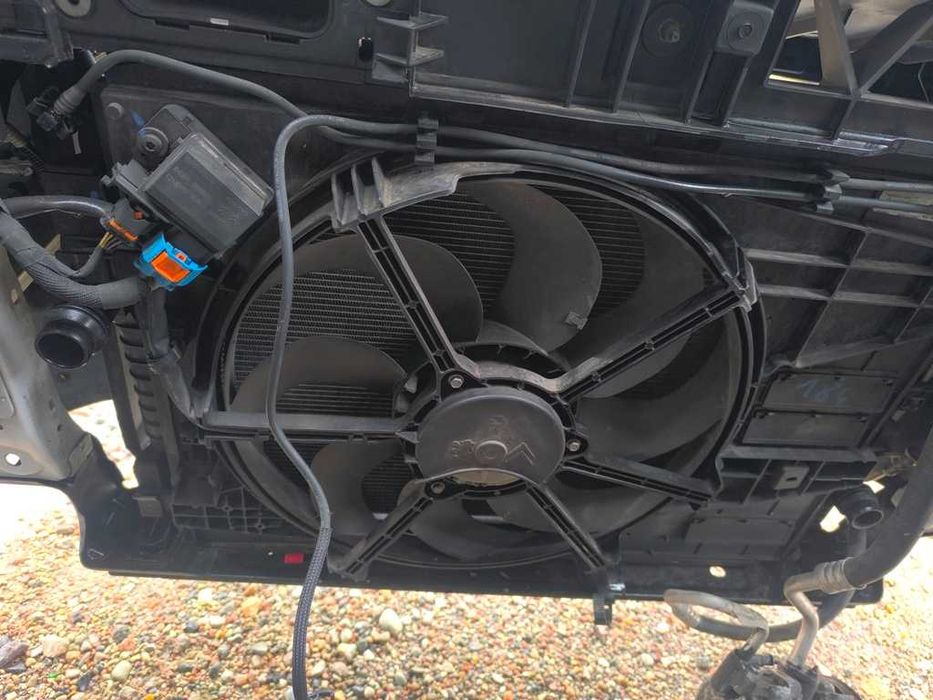 Chłodnice komplet chłodnic wentylator Peugeot Expert III 1.5 Blue hdi