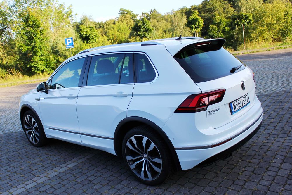 Volkswagen Tiguan R-line 4motion sprzedaż prywatna salon Polska