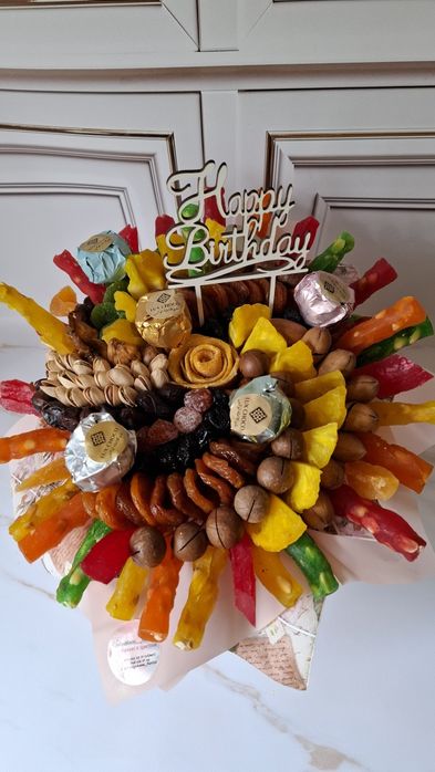 Букет СУХОФРУКТИ (Фудбукет)