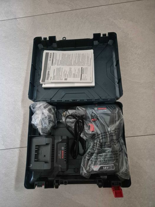 Nowa Wkrętarka Udarowa BOSCH Professional GSB 180-LI 2x2Ah 06019F8307