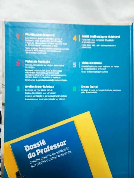 Vamos à História - 9.º Ano Dossier do professor completo.