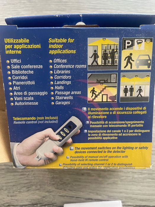 Sensor de presença e movimento - Perry Electric