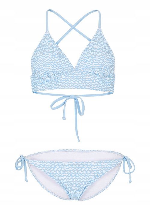 B.P.C. wiązane bikini biało-niebieskie r.40