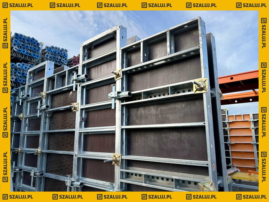 Płyta sklejka brzozowa ściana budowlana 60kN Bauframe 240x270