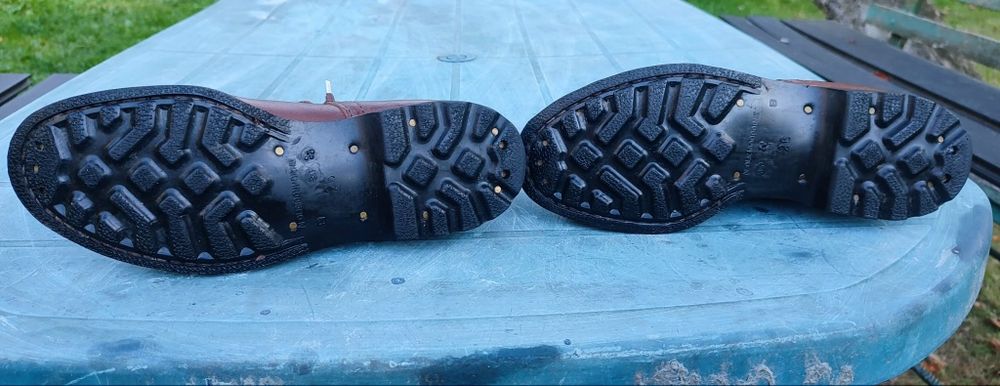 Skórzane buty wojskowe opinacze