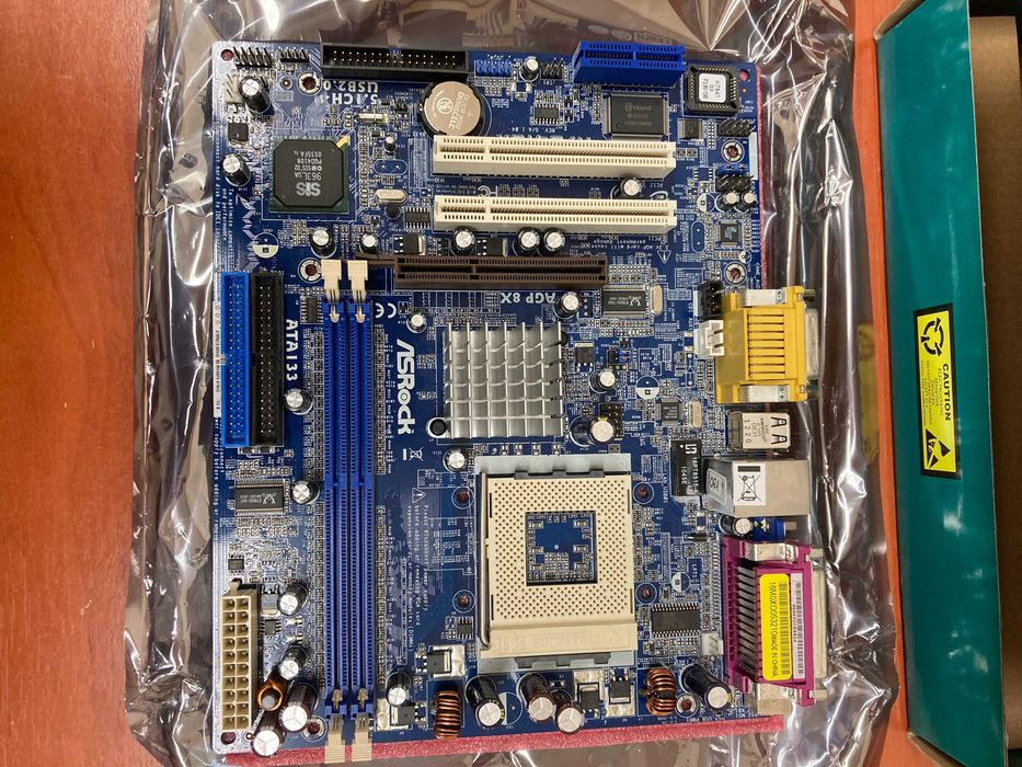ASROCK K7S41GX REV.1.04 s.462 DDR PCI AGP AMR  BOX  Nowa !