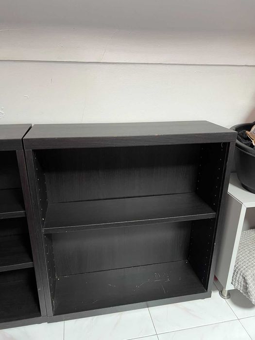 Móvel estante preto
