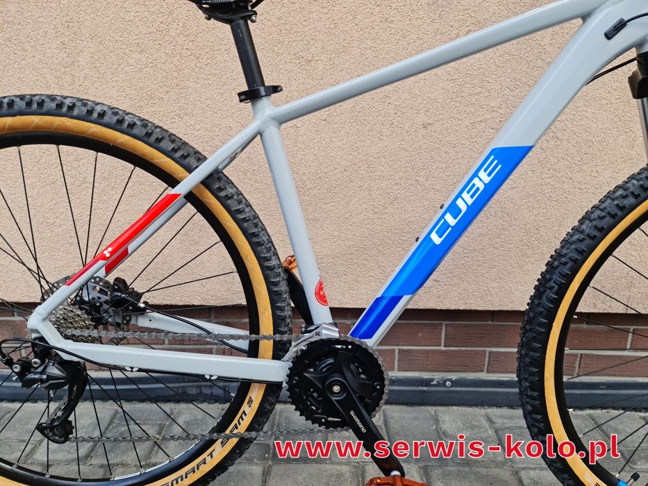 Rower górski MTB CUBE koła 29 shimano ALIVIO aluminium rabat okazja polecam WYSYŁKA FV23%