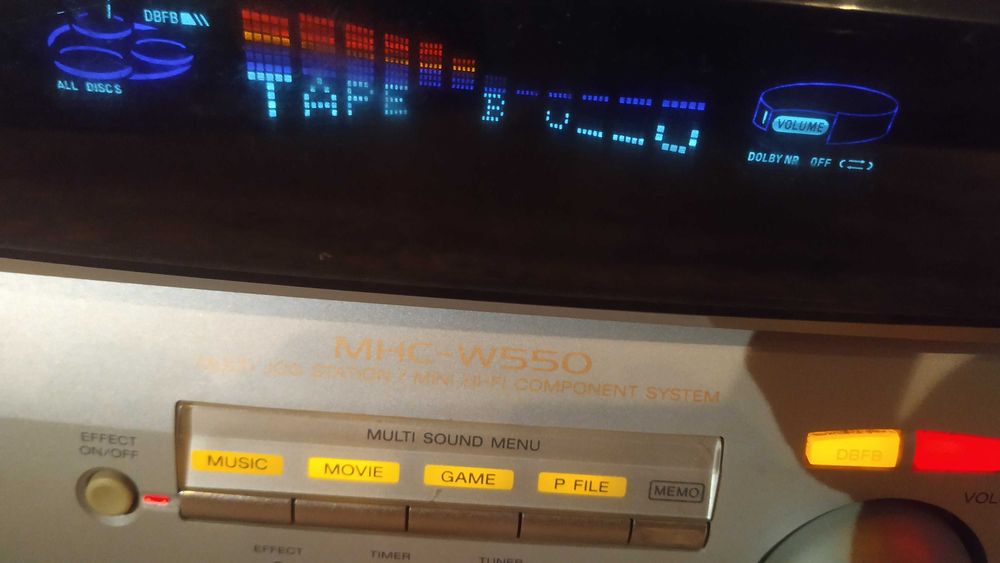 Sony MHC-W550, музыкальный центр