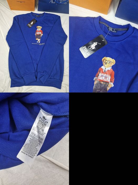 Bluza męska okrągla Ralph Lauren mis burberry  premium RL