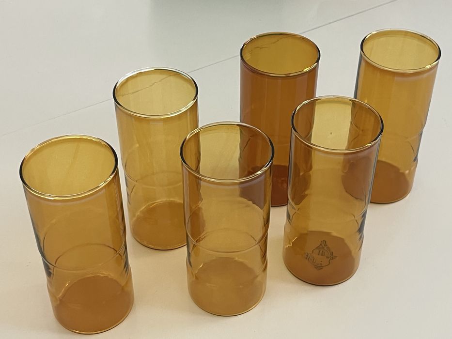 Copos Vintage SCHOTT MAINZ Jenaer Glass