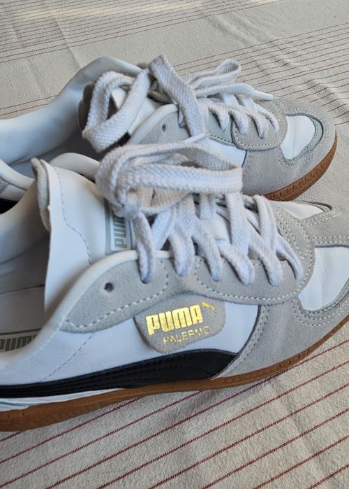 Sneakersy Puma Palermo damskie białe idealne!