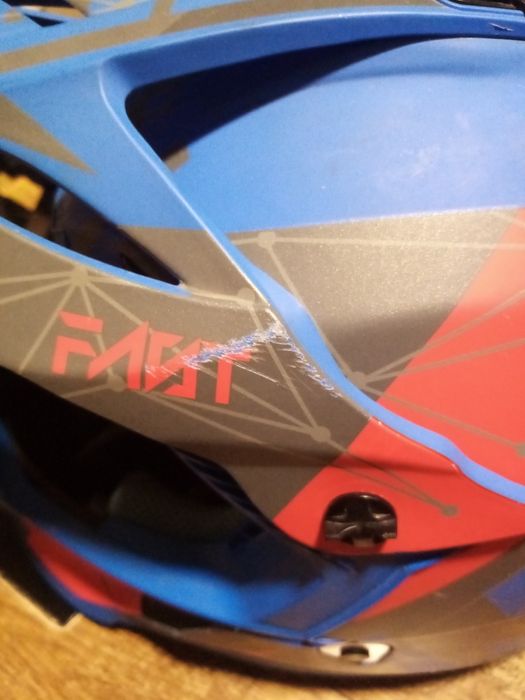 Capacete de cross L52 fast evo- usado