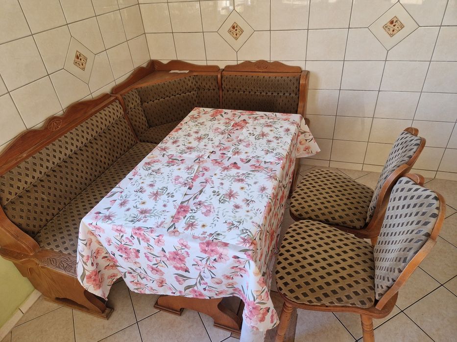 Narożnik kuchenny stół krzesła