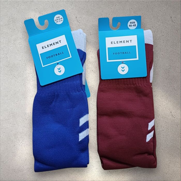 Skarpety / getry piłkarskie - dwie pary, Hummel rozm. 46 - 48