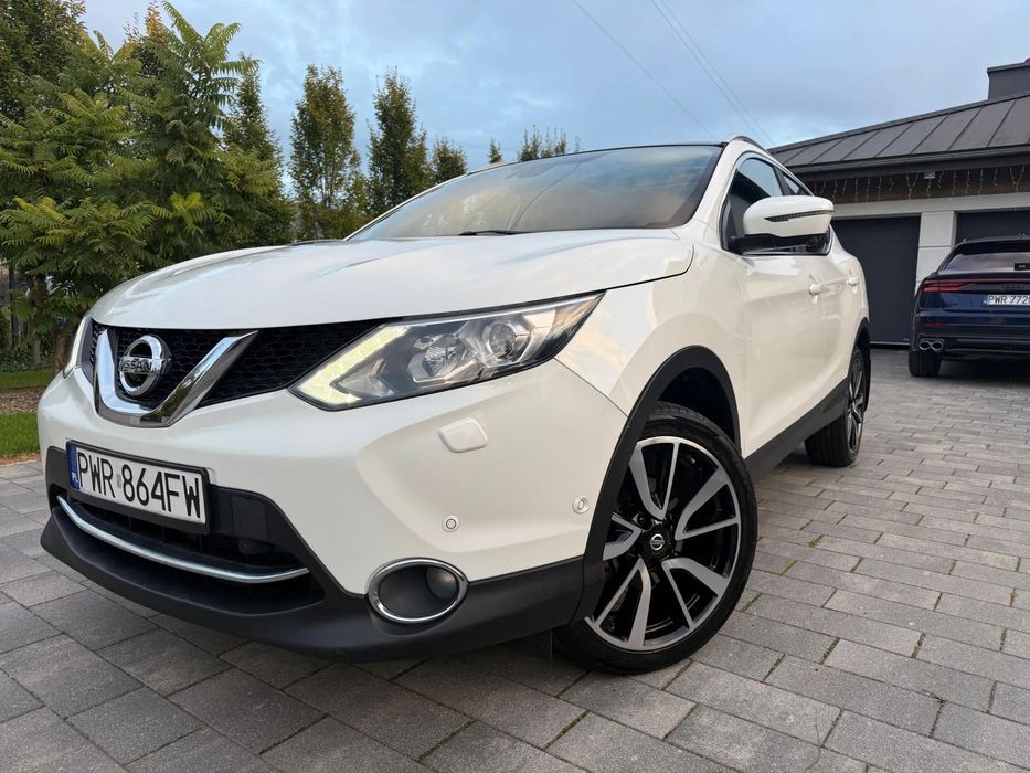 Nissan Qashqai Full LED, panorama, navi, serwis, bez wypadek, idealny