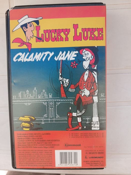 VHS Lucky Luke, volume 4