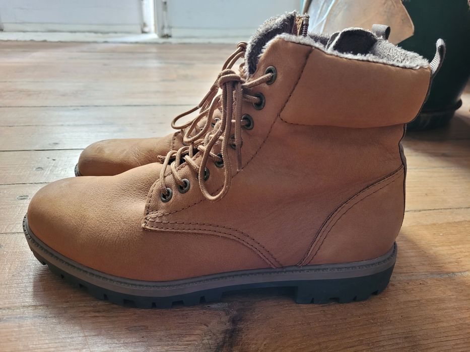 Botas inverno/outono - Sapatos - Tamanho 41-42 Camelo/beige