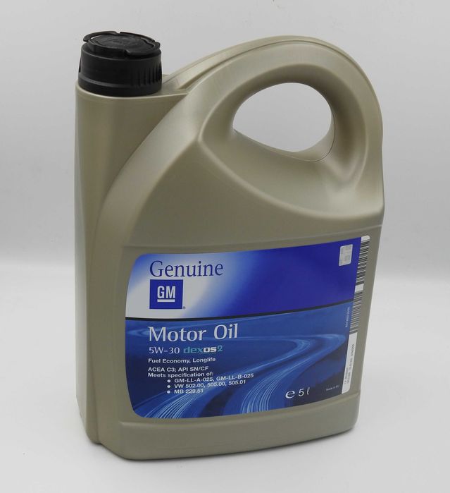 Olej 5W30 5L OPEL GM 100% Oryginał Syntetyczny Dexos2