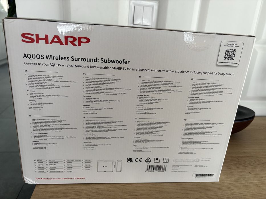 Subwoofer AQUOS sharp