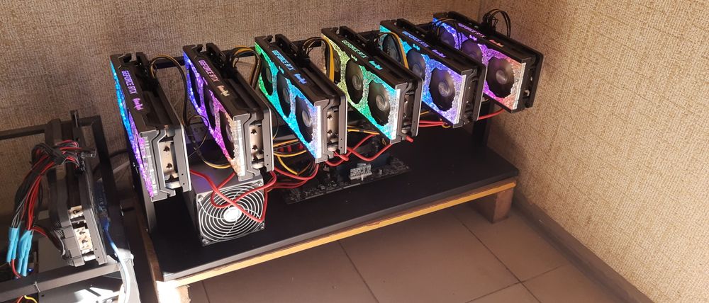 Майнинг ферма 3070 ti