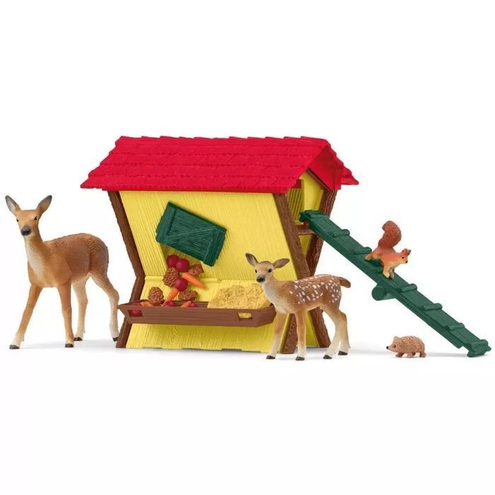 Farm World. SLH42658. Karmienie leśnych zwierząt. Schleich