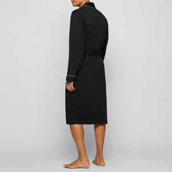 HUGO BOSS luksusowy męski szlafrok BLACK Kimono