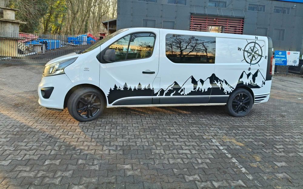 Opel Vivaro Long *2017* Brygadówka * Hak *Trafic* 6 osób*Zamiana
