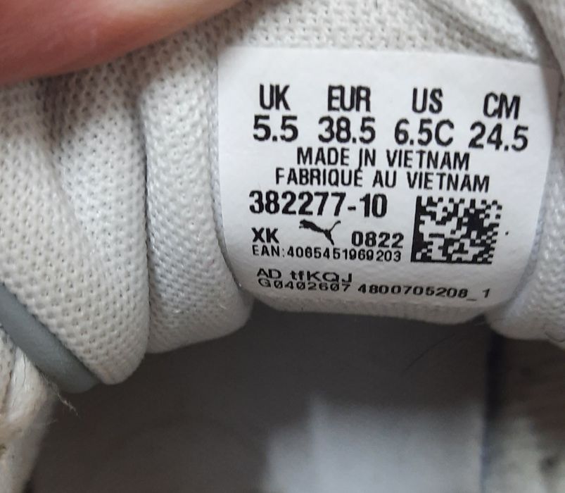 Кросівки Puma p.38,5