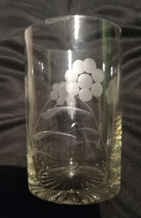 Szklanki z okresu PRL-u, kolekcja, Vintage, 5 + 2 sztuki