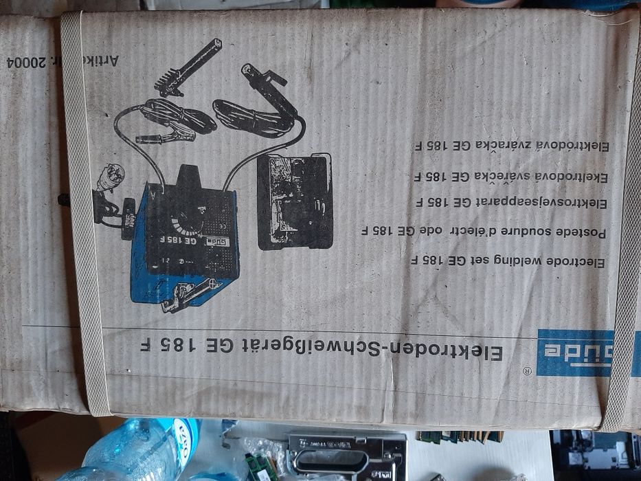 Nowa niemiecka spawarka Gude 185 na 230 i 400 Volt