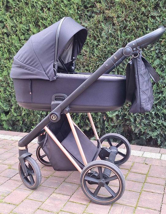 Wózek Roan IVI Raven Rose Gold Mat 2w1