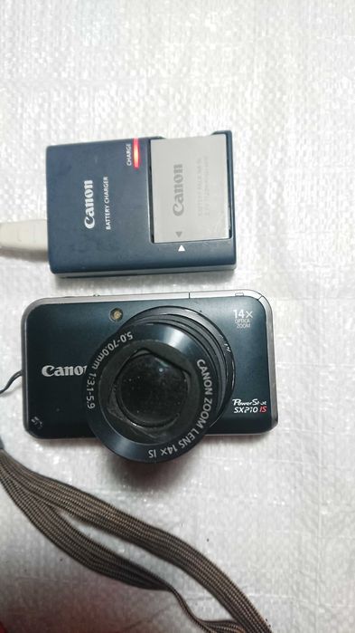 Цифровой фотоаппарат Canon PowerShot SX210 IS  Japan или Обмен