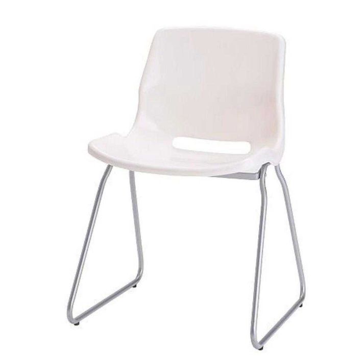 2 Cadeiras IKEA SNILLE Brancas – Vintage