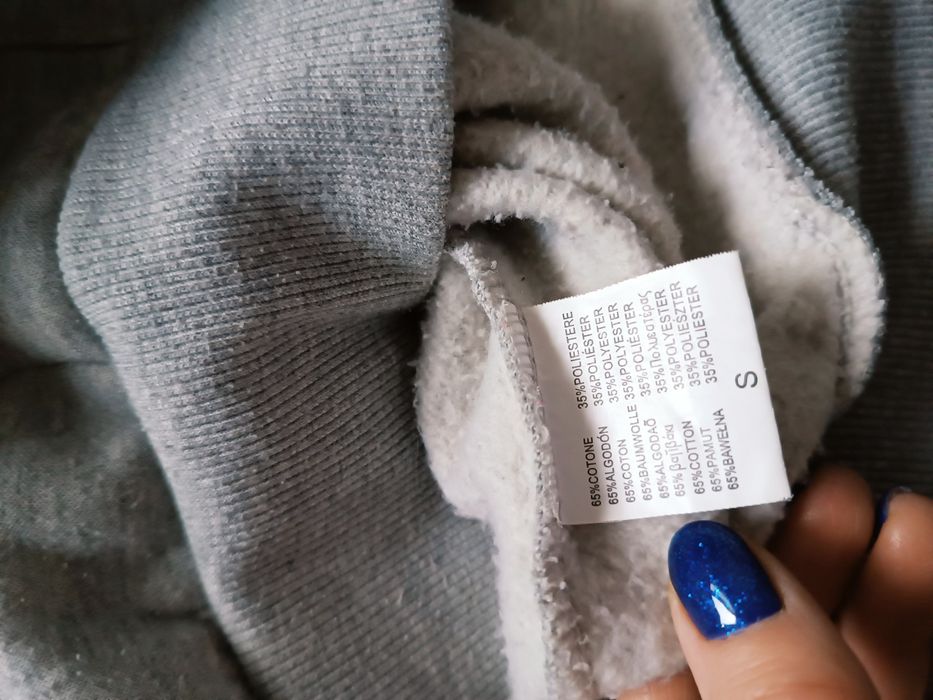 Szara bluza rozmiar S